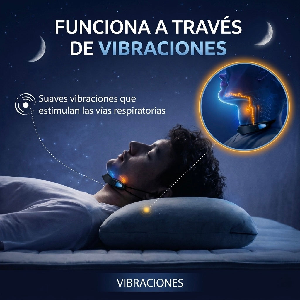 Dispositivo Anti-Ronquidos por vibración